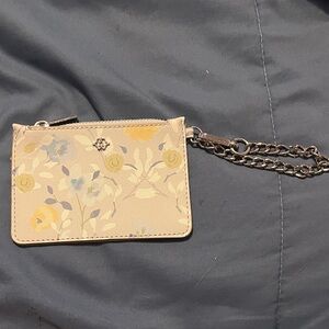 nanette lepore Floral Card Holder with Chain